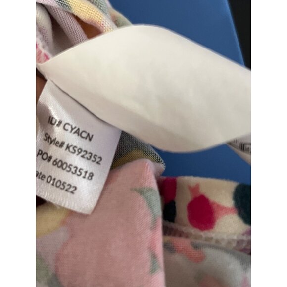 KATE SPADE Floral 2 Piece Pajama Set Multicolor size Large - Picture 6 of 15